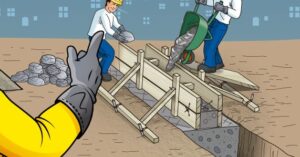 Construcción de Sobrecimientos de Hormigón Ciclópeo