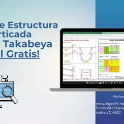 Excel para Cálculo de Estructura Aporticada Método Takabeya Gratis