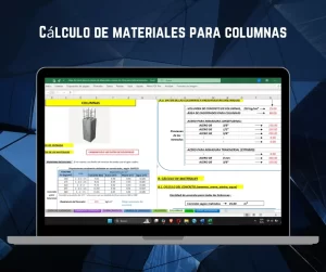 Cálculo de materiales para columnas