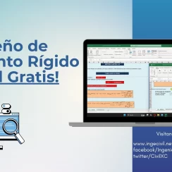 Diseño de Pavimento Rígido Excel Gratis