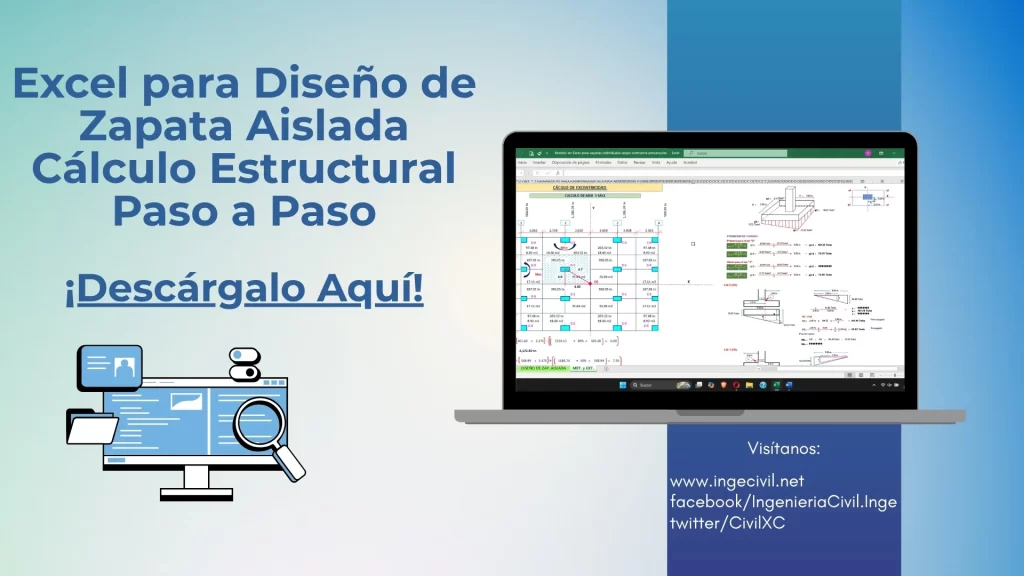 Excel para Diseño de Zapata Aislada Excel para Diseño de Zapata Aislada