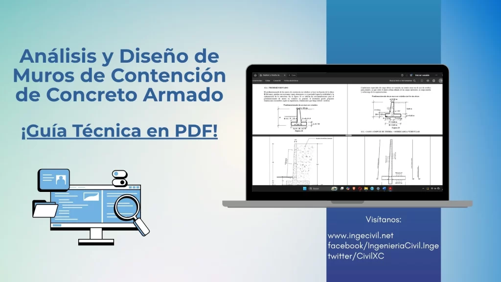 Guía Técnica PDF Análisis y Diseño de Muros de Contención de Concreto Armado