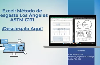 Método de Desgaste Los Ángeles ASTM C131 – Planilla Excel