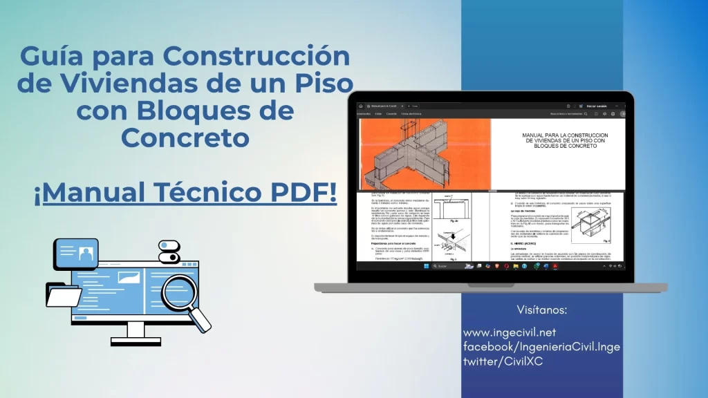 Guía para Construcción de Viviendas de un Piso con Bloques de Concreto Manual Técnico PDF Guía para Construcción de Viviendas de un Piso con Bloques de Concreto Manual Técnico PDF
