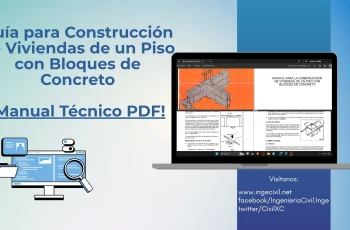 Guía para Construcción de Viviendas de un Piso con Bloques de Concreto – Manual Técnico PDF