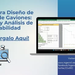 Excel para Diseño de Muros de Gaviones: Cálculo y Análisis de Estabilidad