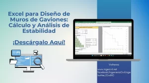 Planilla Excel para Calculo y Diseño de Gaviones