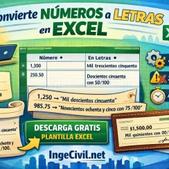 Convierte Números a Letras en Excel: Plantilla para todo tipo de Documentos