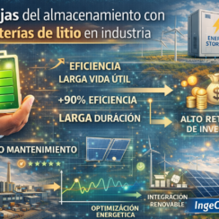 Ventajas del almacenamiento con baterías de litio en la industria