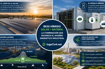 BESS híbrido solar + batería: la combinación que maximiza el ahorro energético industrial
